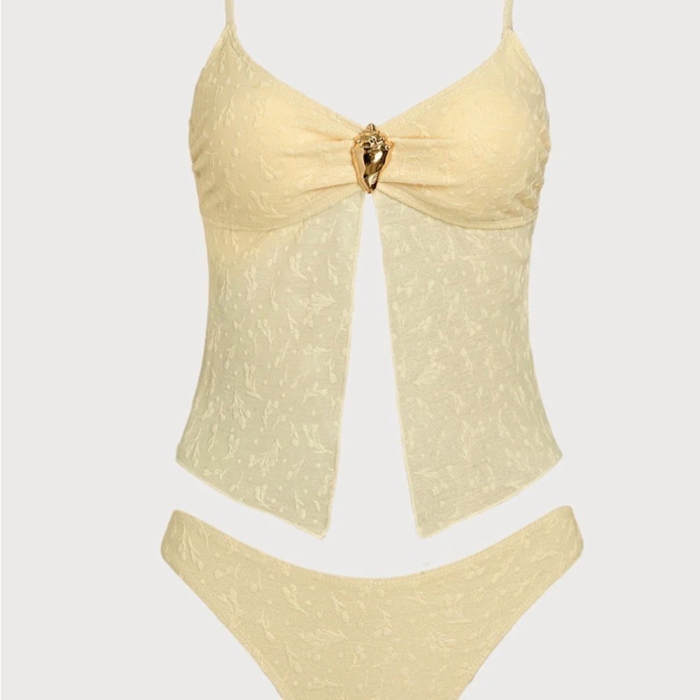 Samiol Elegant Cream Bikini Set